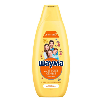 Изображение товара Шампунь Шаума для всей семьи объем 650 мл - укрепление и блеск волос