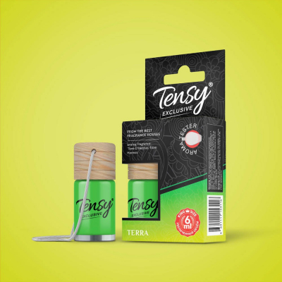 Изображение товара Автомобильный ароматизатор подвесной Tensy Terra TB-30 6 мл стильное оформление