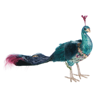 Изображение товара Декоративная фигура Павлин James arts 38х14х23 см