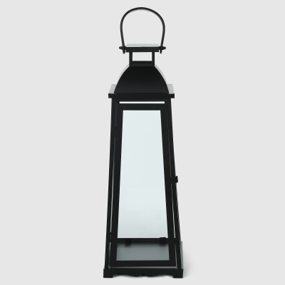 Изображение товара Фонарь-подсвечник Dekor pap WT0314/3 черный из металла и стекла Изображение товара Фонарь-подсвечник Dekor pap WT0314/3 черный из металла и стекла