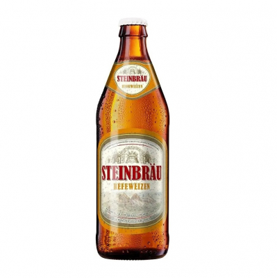 Изображение товара Пиво светлое нефильтрованное неосветленное Steinbrau Hefeweizen 5,4% 0,5 л Изображение товара Пиво светлое нефильтрованное неосветленное Steinbrau Hefeweizen 5,4% 0,5 л