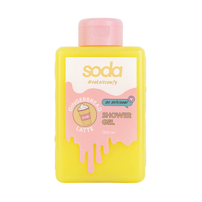 Изображение товара Гель для душа Soda gingerbread latte 300 мл для мужчин и женщин