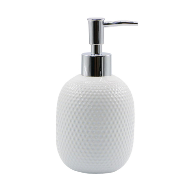 Изображение товара Диспенсер для жидкого мыла ND Play Florida керамический белый с углублениями