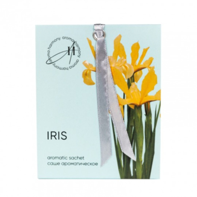 Изображение товара Ароматическое саше Aroma Harmony Iris 10 гр натуральный аромат продолжительный срок