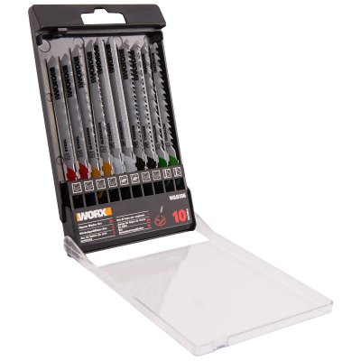 Изображение товара Набор пилок для лобзика Worx 10 шт