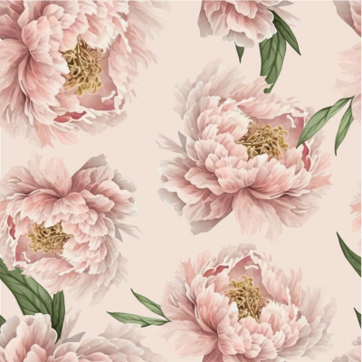 Изображение товара Бумага для подарков Peony персиковый 70х100 см яркая праздничная упаковка