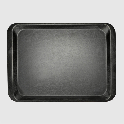 Изображение товара Поднос Kulsan прямоугольный черный из меламина 32х44 см для сервировки