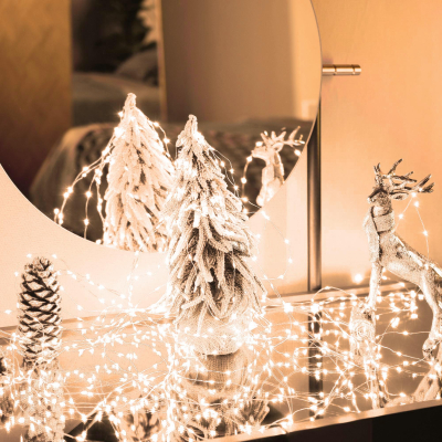 Изображение товара Электрогирлянда Best Technology 1440 led теплый белый с стартовым шнуром для внутри помещений