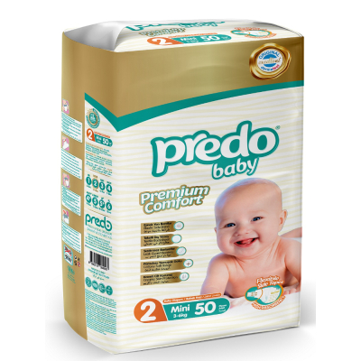 Изображение товара Подгузники Predo Baby № 2 3-6 кг 50 шт высокая абсорбция комфорт Изображение товара Подгузники Predo Baby № 2 3-6 кг 50 шт высокая абсорбция комфорт