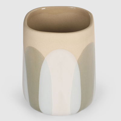 Изображение товара Керамический стакан для зубных щеток Aspire с ручной росписью