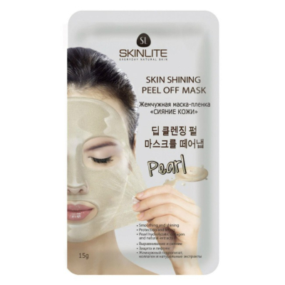 Изображение товара Маска-пленка Skinlite сияние кожи жемчужная для лица 1 шт. Изображение товара Маска-пленка Skinlite сияние кожи жемчужная для лица 1 шт.