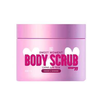 Изображение товара Скраб для тела Sweet Moment манго и ананас 300 мл Увлажнение и очищение