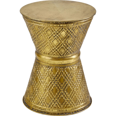 Изображение товара Интерьерный столик Алжир в африканском стиле из металла с патинированием