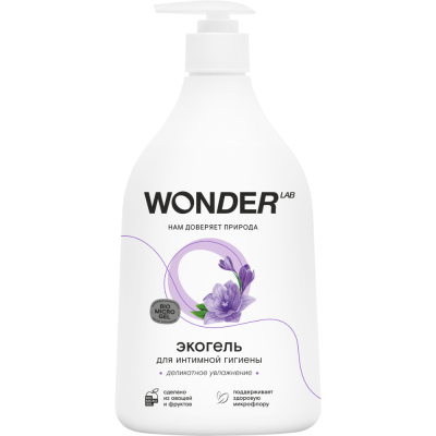Изображение товара Гель для интимной гигиены Wonder Lab деликатное увлажнение 0,54 л для женщин