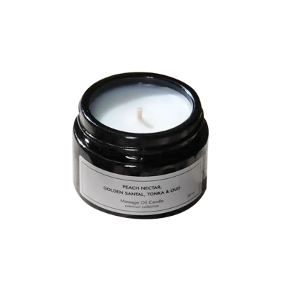 Изображение товара Массажная свеча Dad's Material Peach Nectar 50 мл с ароматом персика и сантала Изображение товара Массажная свеча Dad's Material Peach Nectar 50 мл с ароматом персика и сантала