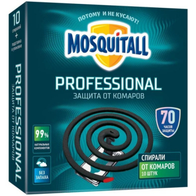 Изображение товара Спирали Mosquitall "Профессиональная защита" 10 шт.