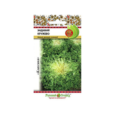 Изображение товара Салат листовой Русский огород эндивий кружево 0.5 г