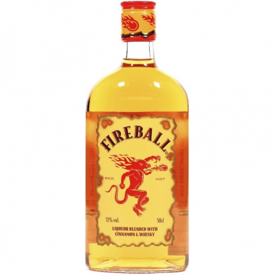Изображение товара Виски Fireball Односолодовый с корицей 0.5 л