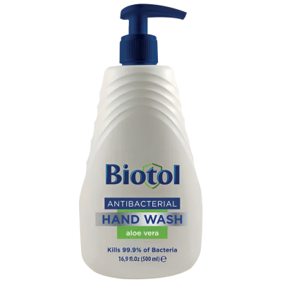 Изображение товара Жидкое мыло Biotol алоэ вера 500 мл для рук и тела, гипоаллергенное