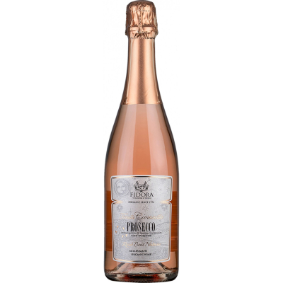Изображение товара Игристое вино Fidora Prosecco DOC Rose Brut Nature 0.75 л
