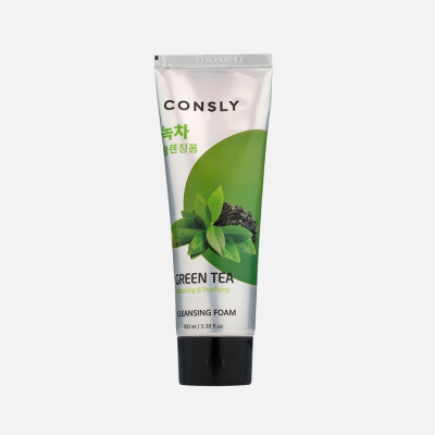 Изображение товара Пенка для умывания Consly с экстрактом зеленого чая 100 мл