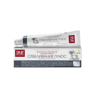 Изображение товара Зубная паста SPLAT Professional Whitening Plus для отбеливания и ухода 40 мл