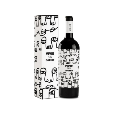 Изображение товара Красное сухое вино Bodegas Arraez Vivir sin Dormir 1,5 л в подарочной упаковке