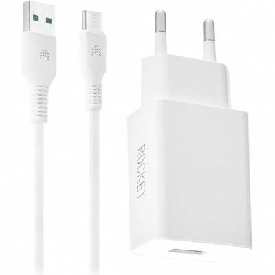 Изображение товара Сетевое зарядное устройство Rocket Base Combo RWCC503WH10AC-A