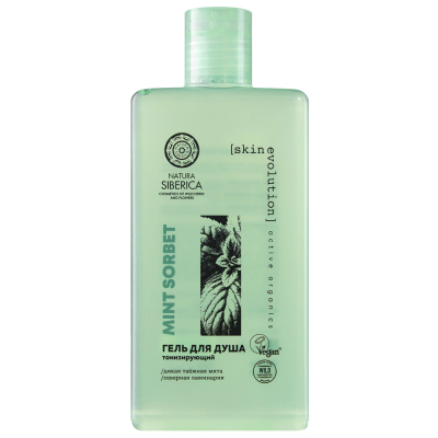 Изображение товара Гель для душа N siberica Skin evolution Mint sorbet 270 мл для тела все типы кожи