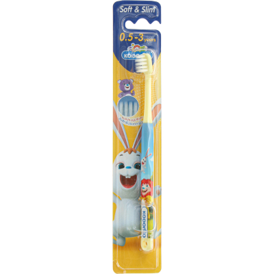 Изображение товара Детская зубная щетка LION Thailand мягкая для малышей 0,5-3 лет
