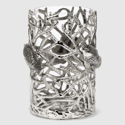 Изображение товара Ваза-подсвечник Universal Ark Hurricane S серебристый