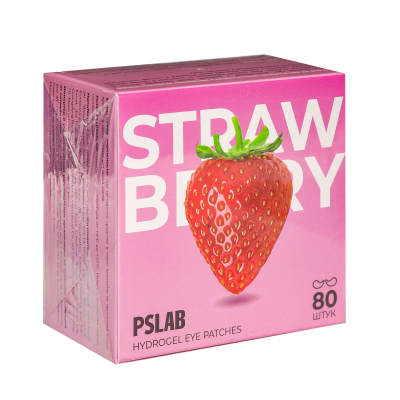 Изображение товара Патчи PSLAB против темных кругов под глазами с экстрактом клубники 200 г