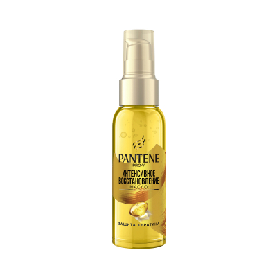 Изображение товара Масло для волос Pantene Pro-V Восстановление кератина с витамином Е 100 мл Изображение товара Масло для волос Pantene Pro-V Восстановление кератина с витамином Е 100 мл