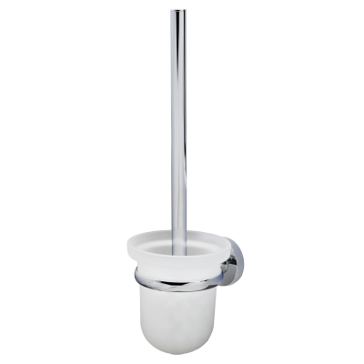 Изображение товара Щетка для унитаза Wasserkraft латунь хром серебряная 11см