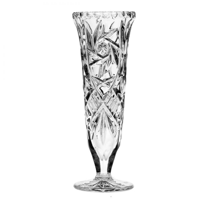 Изображение товара Ваза Crystal Bohemia Pinwheel 21 см из хрусталя Чехия элегантный дизайн Изображение товара Ваза Crystal Bohemia Pinwheel 21 см из хрусталя Чехия элегантный дизайн