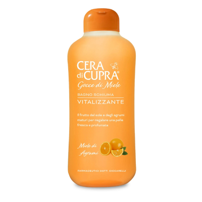 Изображение товара Пена для ванны Cera di Cupra Цитрусовый мед 700 мл Изображение товара Пена для ванны Cera di Cupra Цитрусовый мед 700 мл