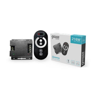 Изображение товара Диммер Gauss Basic для LED ленты 12V мощностью 216W