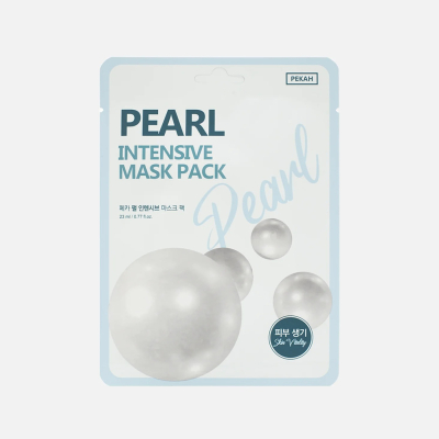 Изображение товара Маска тканевая Pekah Intensive mask pack с экстрактом жемчуга 23 мл