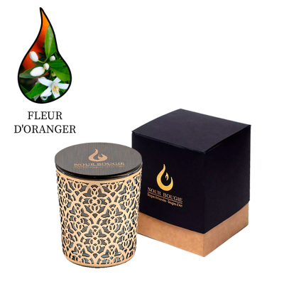 Изображение товара Аромасвеча Nour Bougie Stockholm Fleur d'oranger 450 г натуральная ручная работа