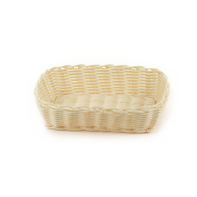 Изображение товара Корзинка пластиковая Баркомплект beige 24,5х16,5х6 см