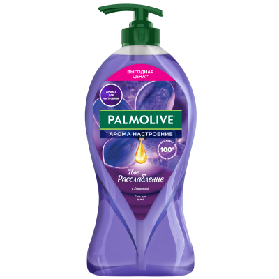 Изображение товара Гель для душа Palmolive Арома Настроение 750 мл с эфирными маслами Лаванды и Иланг-Иланга