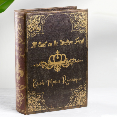 Изображение товара Шкатулка Glasar в виде книги красная 19х7х27 см