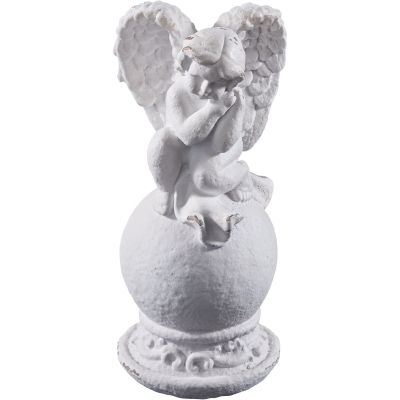 Изображение товара Фигурка Glasar Ангел из полирезина 12х12х25 см декоративное украшение