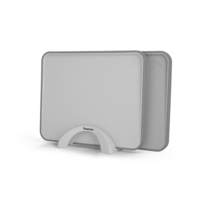 Изображение товара Набор разделочных досок Fissman серый 34х28 см, 2 шт 