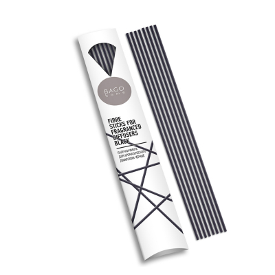 Изображение товара Палочки BAGO home фибра для ароматического диффузора 20 см черные