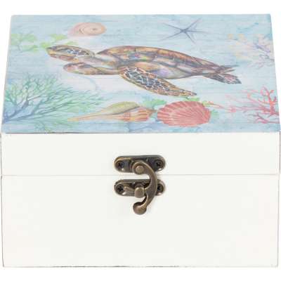 Изображение товара Шкатулка Glasar с черепахой 15х16х8,5 см