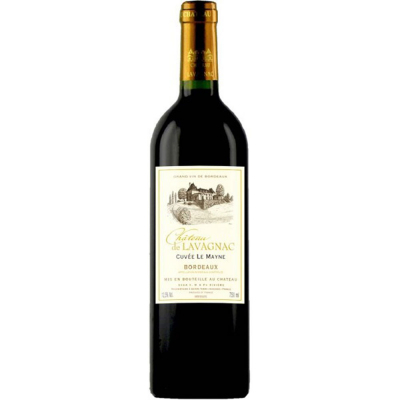 Изображение товара Красное сухое вино Chateau de Lavagnac Cuvee Le Mayne 0.75л Бордо Франция