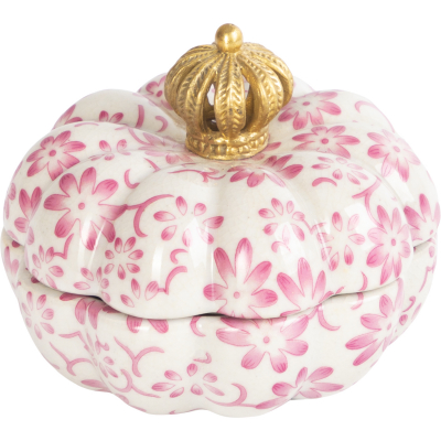 Изображение товара Шкатулка Glasar с короной 10х10х7 см розовая для украшений Изображение товара Шкатулка Glasar с короной 10х10х7 см розовая для украшений