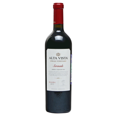 Изображение товара Вино красное сухое Alta Vista Single Vineyard Serenade 14,5% 0,75 л Изображение товара Вино красное сухое Alta Vista Single Vineyard Serenade 14,5% 0,75 л