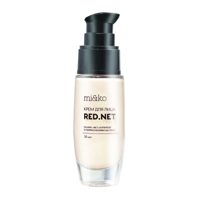 Изображение товара Крем для лица от купероза Mi&ko Red.net 30 мл натуральный уход для проблемной кожи